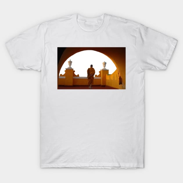 Staring into the Void T-Shirt by BrokenBuddha